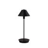 17.5" In Rowan Matte Powder Black G-9 Table Lamp