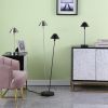 17.5" In Rowan Matte Powder Black G-9 Table Lamp