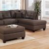 3-PCS SECTIONAL in Black Coffee