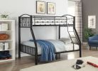 Cayelynn Bunk Bed (Twin/Full) in Black 37380BK