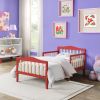 Twain Toddler Bed Coral/Natural