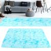 Shaggy Rug Ultra Soft Floor Carpet Home Living Room Bedroom Decoration 120x180cm Blue