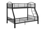 Cayelynn Bunk Bed (Twin/Full) in Black 37380BK