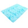 Area Rug Indoor Modern TieDying Soft Shaggy Floor Carpet for Living Room Bedroom 160x230cm Blue