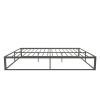 Metal Bed;  Platform Bed Frame;  Box Spring;  Strong Metal Structure;  Easy Assembly;  Full Size;  GREY