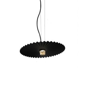 Nordic Post-modern Simple Creative Restaurant Lamp Bar Clothing Store Chandelier (Option: Black-40CM)