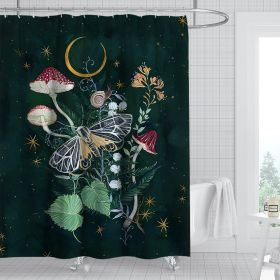 Digital Print-free Bathroom Curtain (Option: YLHTYY06-150gsm finished 590g)