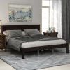 Platform Bed Frame with Headboard , Wood Slat Support , No Box Spring Needed ,Queen