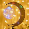 Moon Led Ball Lamp Iron Decoration Lamp Creative Lamp Bedroom Modeling Lamp