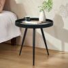 Fashion Simple Style Round Side Sofa Coffee Table