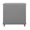 Modern Bedroom Nightstand with 3 Drawers Storage