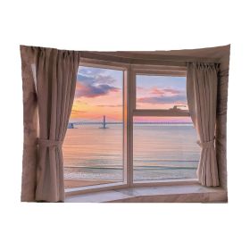 False Window Window Scenery Background Cloth (Option: Light summer-70x100cm)