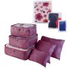 9Pcs Clothes Storage Bags Water-Resistant Travel Luggage Organizer Clothing Packing Cubes