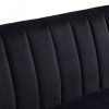 Mid Century Modern Chesterfield sofa couch, Comfortable Upholstered sofa with Velvet Fabric and Wooden Frame and Wood Legs for Living Room/Bed Room/Of